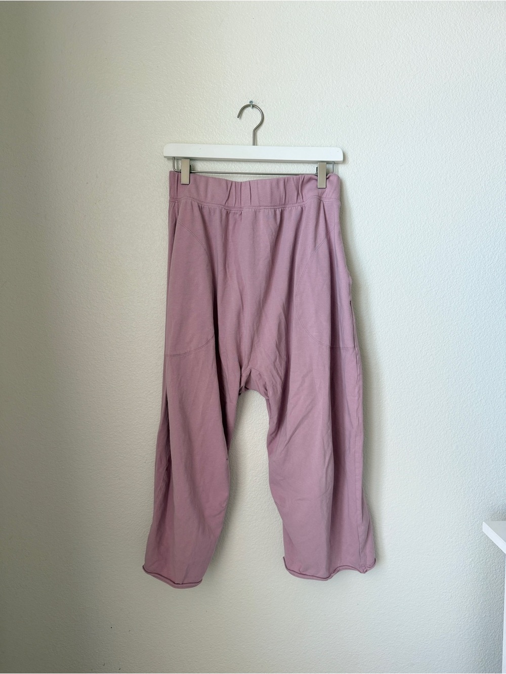 Free people hot shot harem pants mauve color
